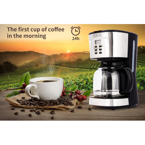 Kognita 12Cup Programmer Coffee Maker with Antidrip & Auto shut